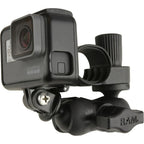Ram Tough-Strap Double Ball Mount with Universal Action Camera Adapter