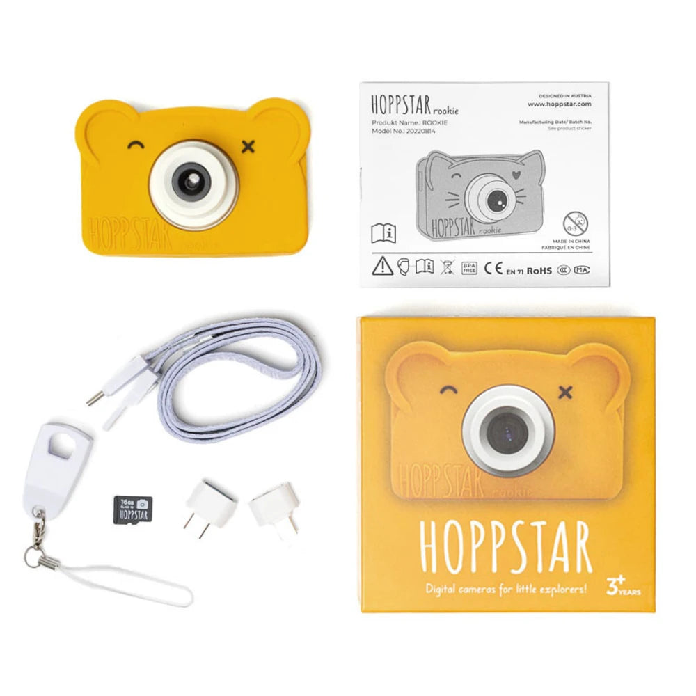 Hoppstar Rookie Digital Kids Camera - Honey