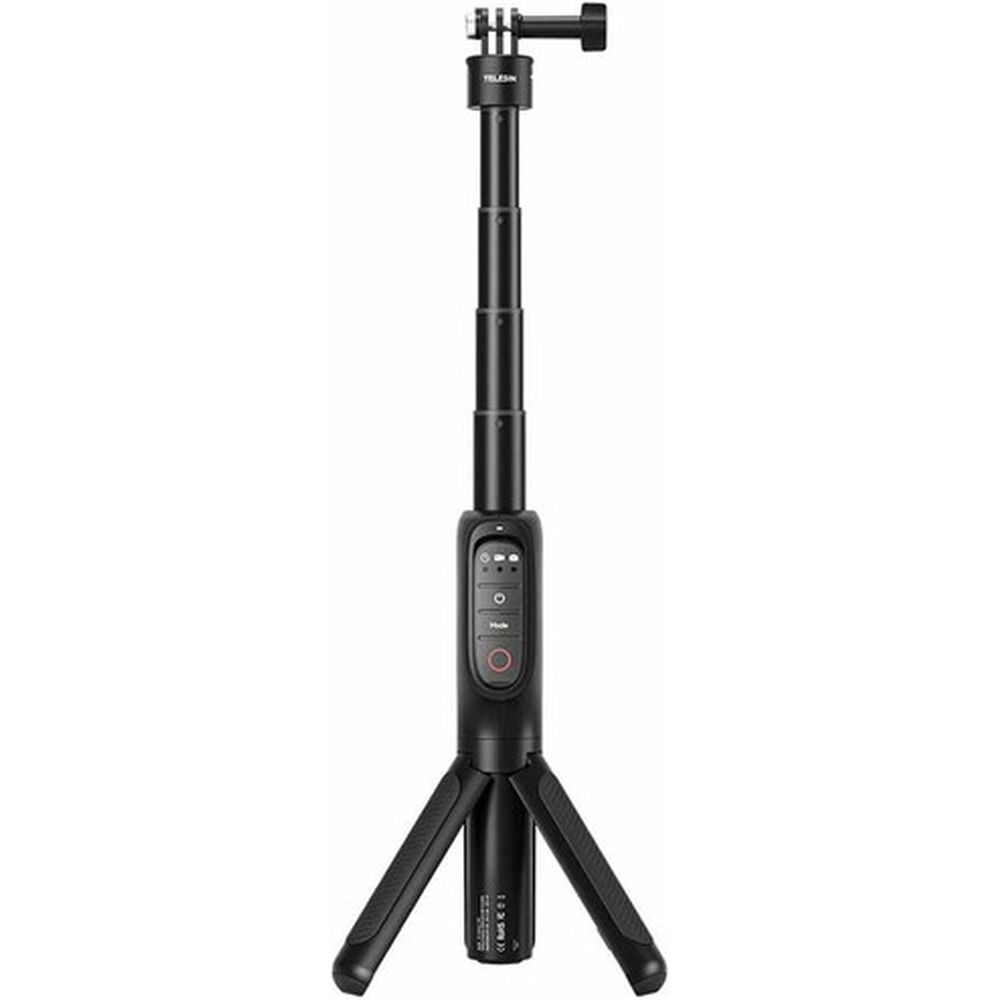 Telesin Powerbank Selfie stick Tripod with Remote for GoPro