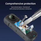 Telesin Screen Protector Tempered Glass for Insta360 X4