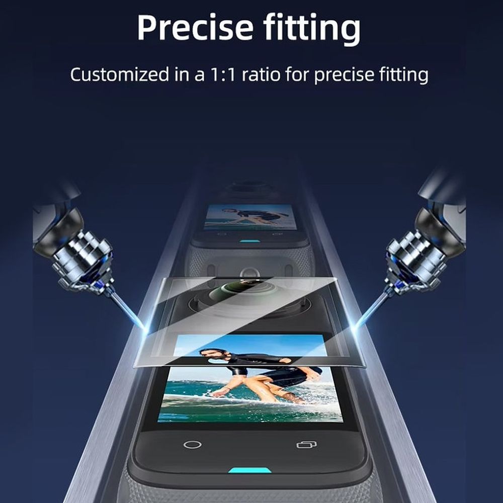 Telesin Screen Protector Tempered Glass for Insta360 X4