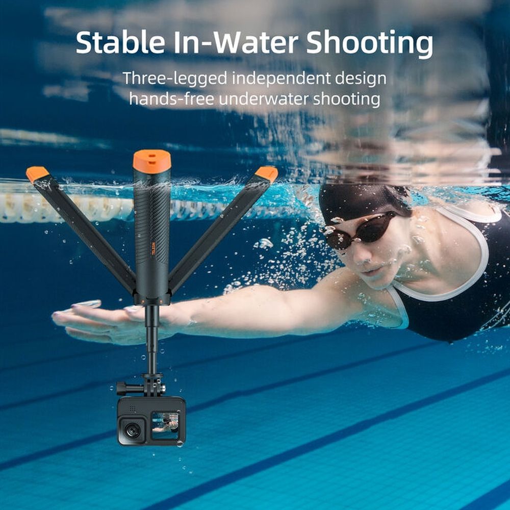 Telesin Floating selfie stick tripod for action cam