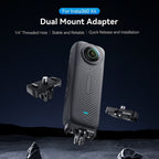 Telesin Dual Mount adapter for Insta360 X4