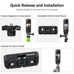Telesin Dual Mount adapter for Insta360 X4