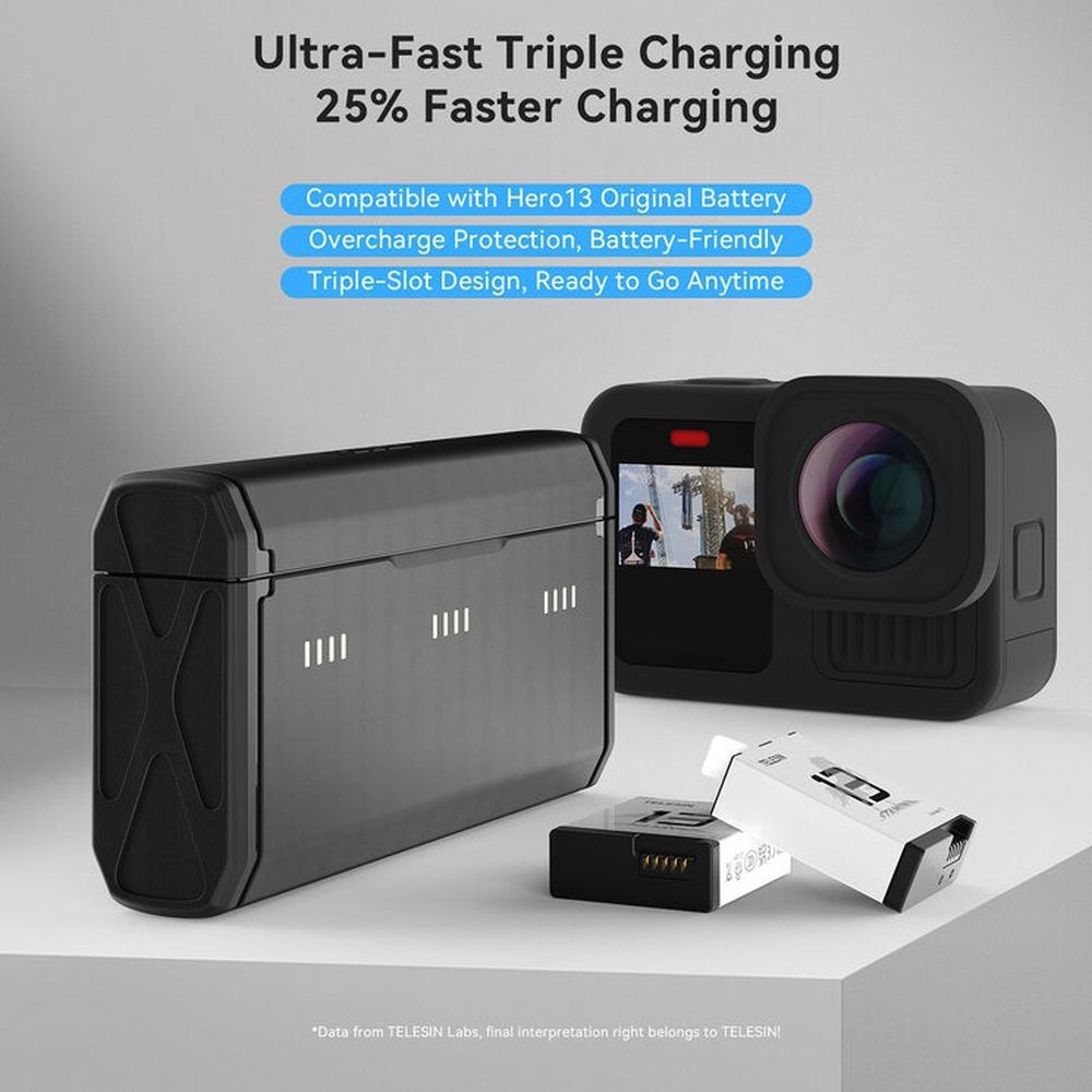 Telesin Pocket Charging Box for GoPro Hero 13