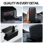 Telesin 10000mAh power bank for GoPro 13 batteries - 20W