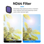 Telesin CPL+ND8/16/32/64 Lens Filter Kit GoPro Hero 13
