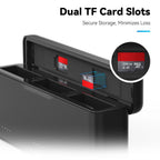 Telesin Pocket Charging Box for DJI Osmo Action 5/4/3 (3 slots)