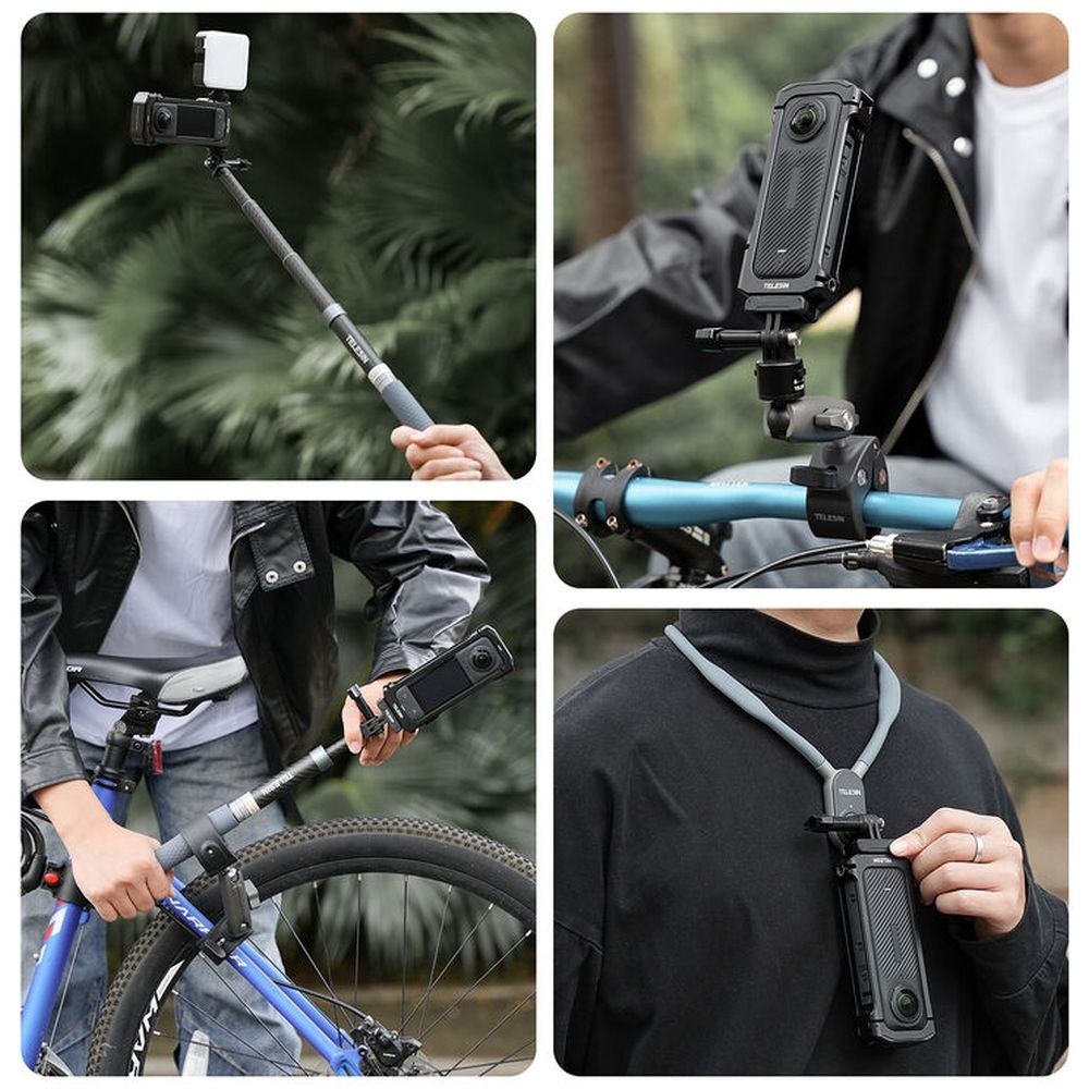 Telesin Metal cage for Insta360 X4