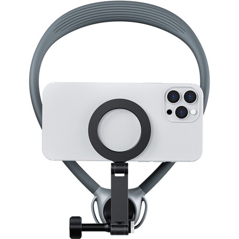 Telesin Neck Mount 360º Combo - GoPro & Smartphone - Gray