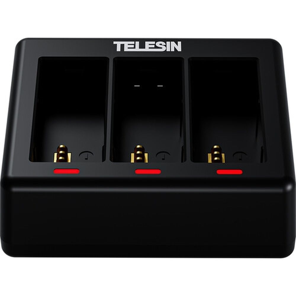 Telesin Charger for 3 batteries + 2x battery for GoPro 13