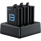 Telesin Charger for 3 batteries + 2x battery for GoPro 13