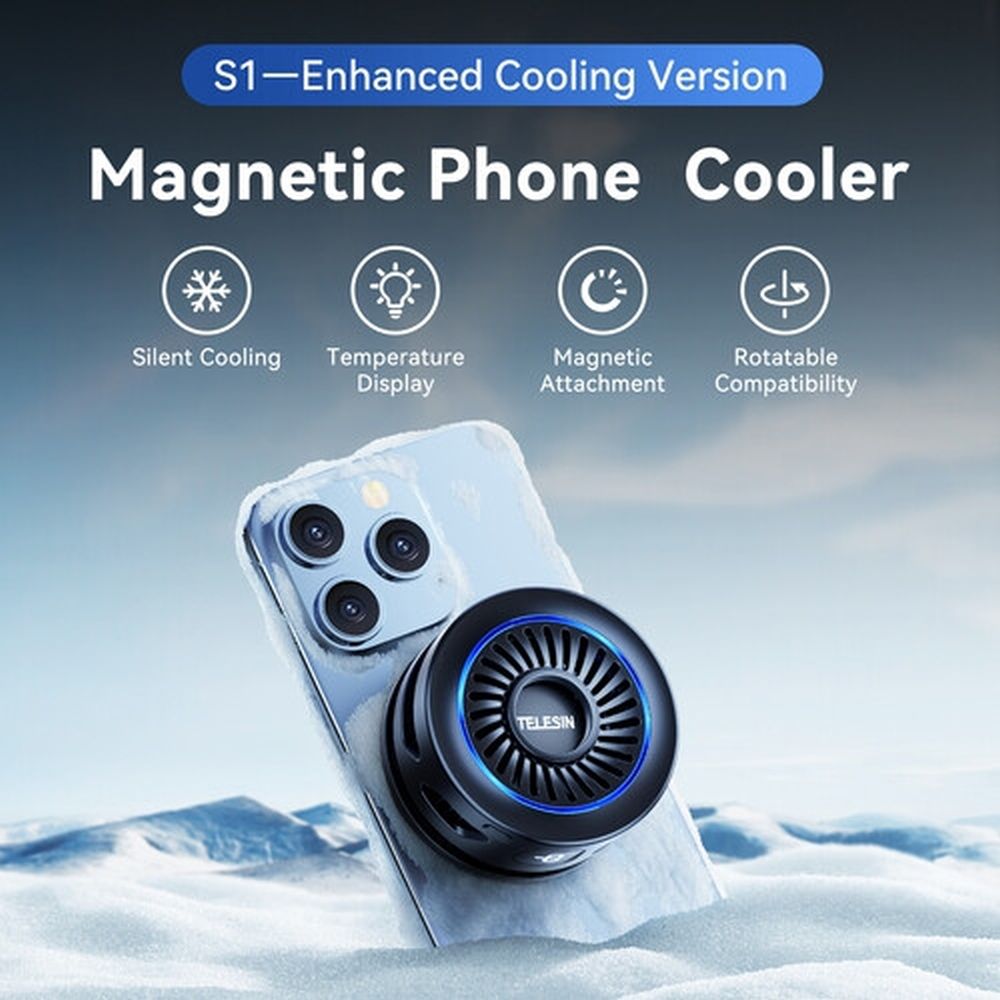 Telesin Magnetic Cooler for Phone/Tablet (Pro)