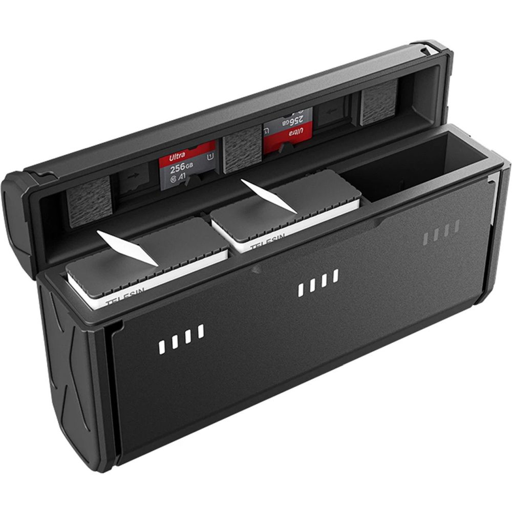 Telesin Pocket Charging Box + 2x Stamina Battery V2 for GoPro 13