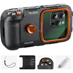 Telesin Smartphone diving case with buttons and vacuum pump