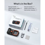 Telesin Smartphone diving case with buttons and vacuum pump