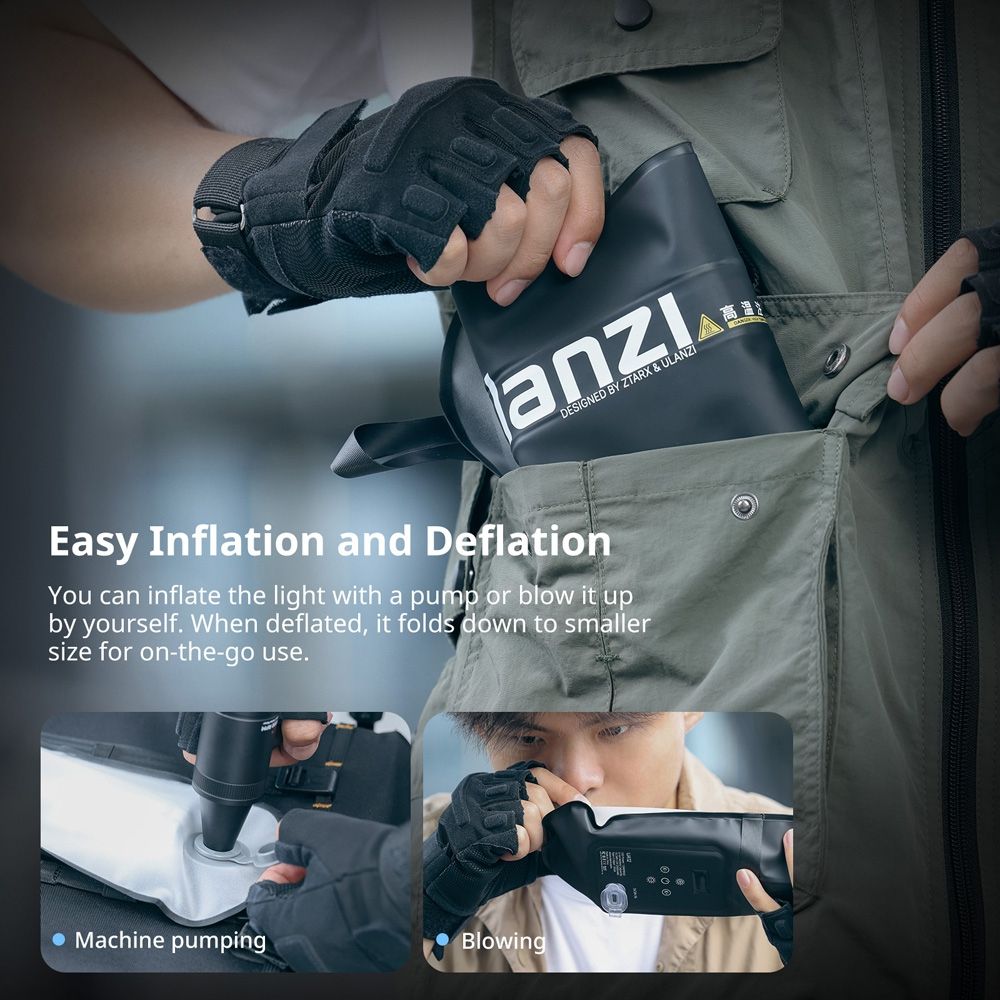 Ulanzi UA20 20W Air Tube Light 90cm with built-in battery