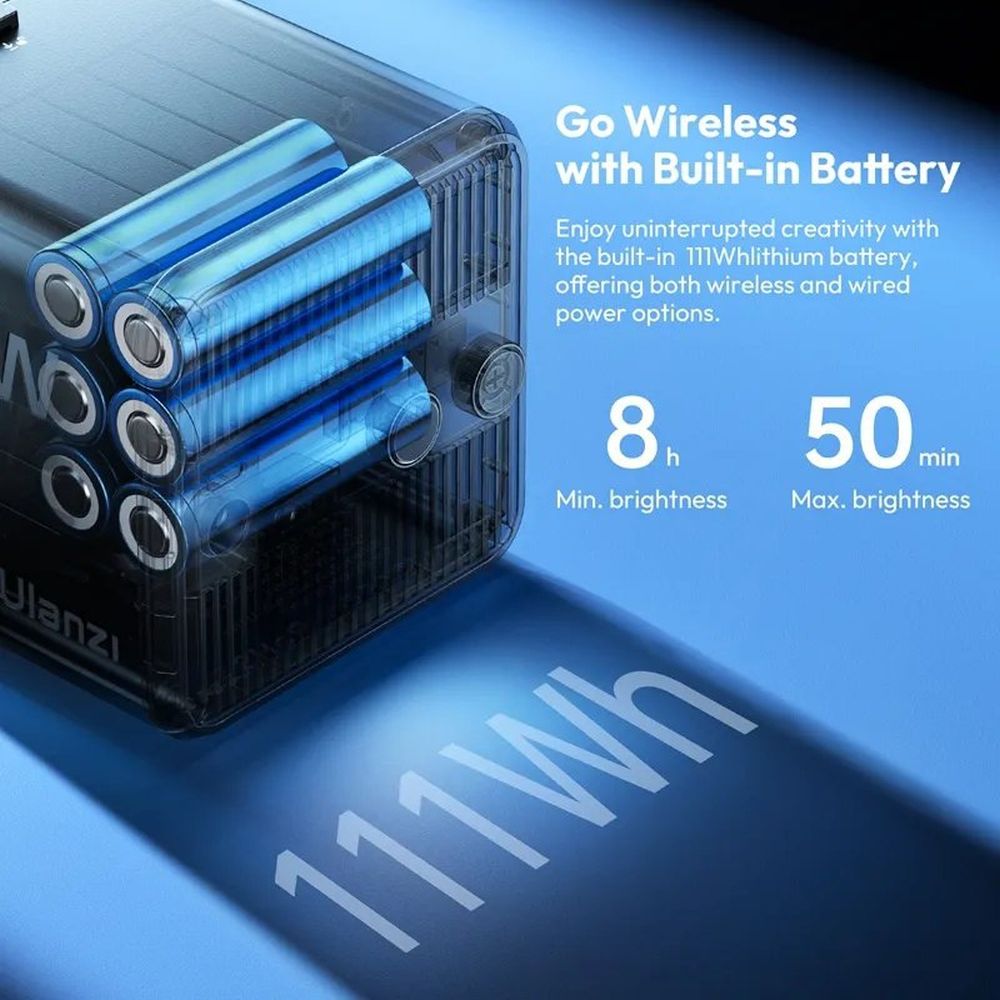 Ulanzi ML100Bi 100W COB Lamp Bicolor - internal battery & USB-C