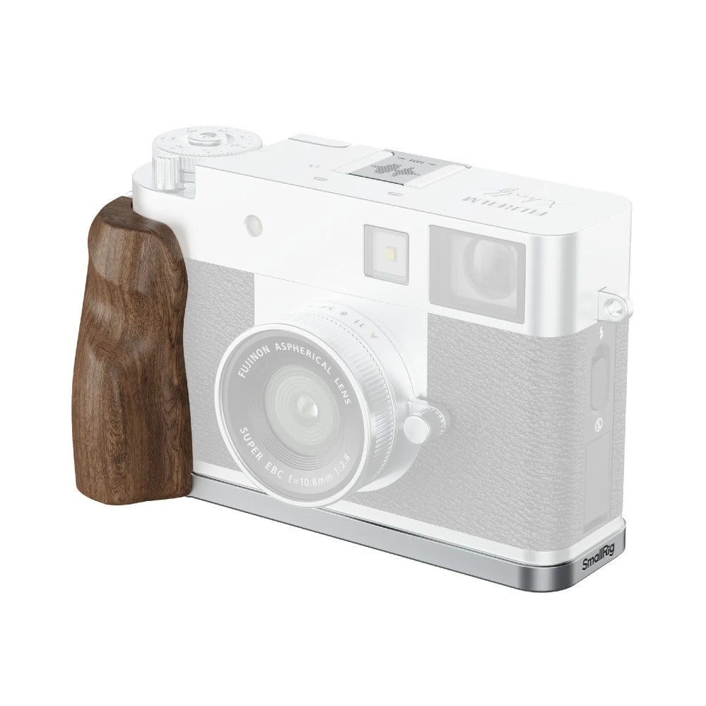 SmallRig 4735B Wooden L-shaped grip for Fujifilm X-T50 (silver)
