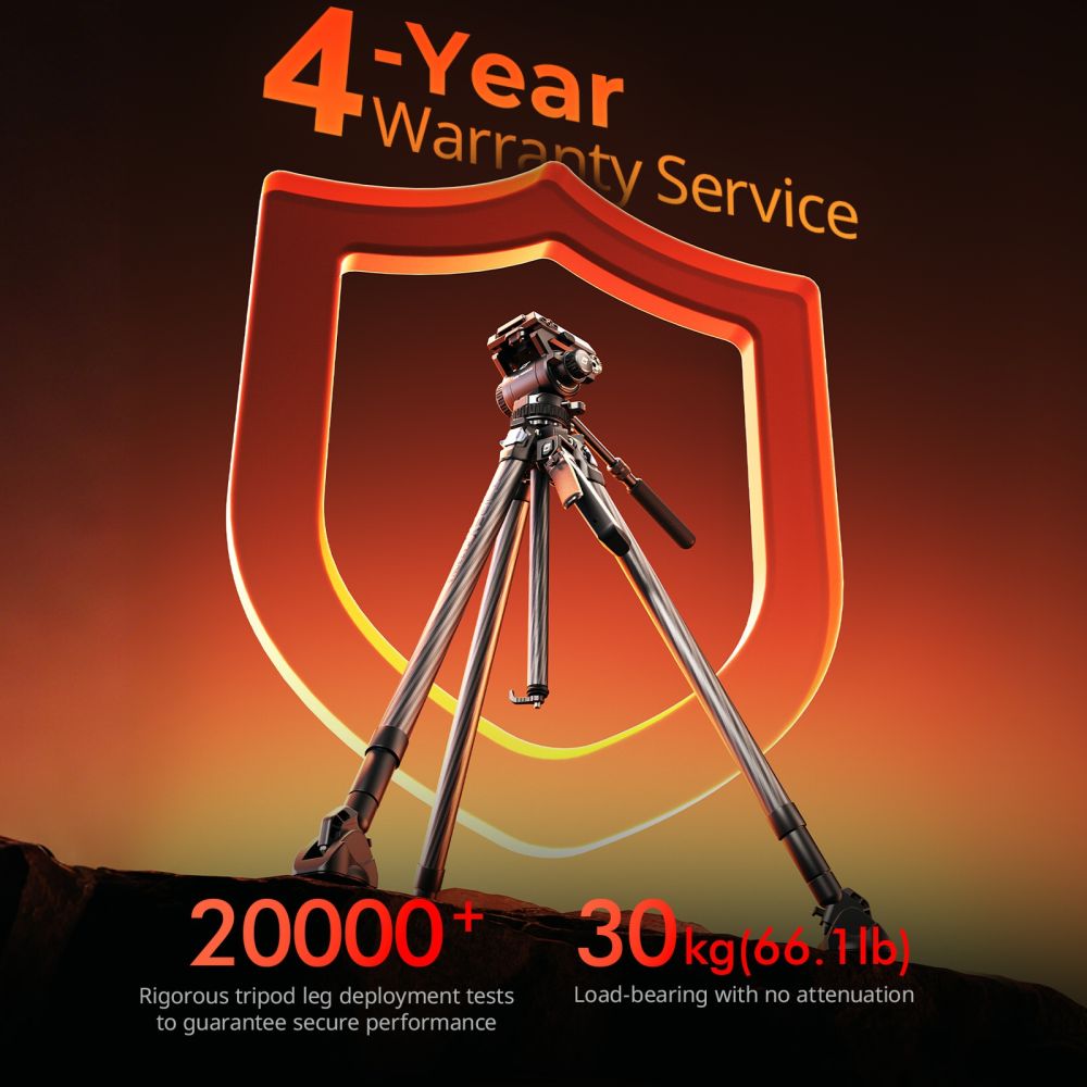 SmallRig 5756 x Potato Jet TRIBEX CARBON II Hydraulic Tripod