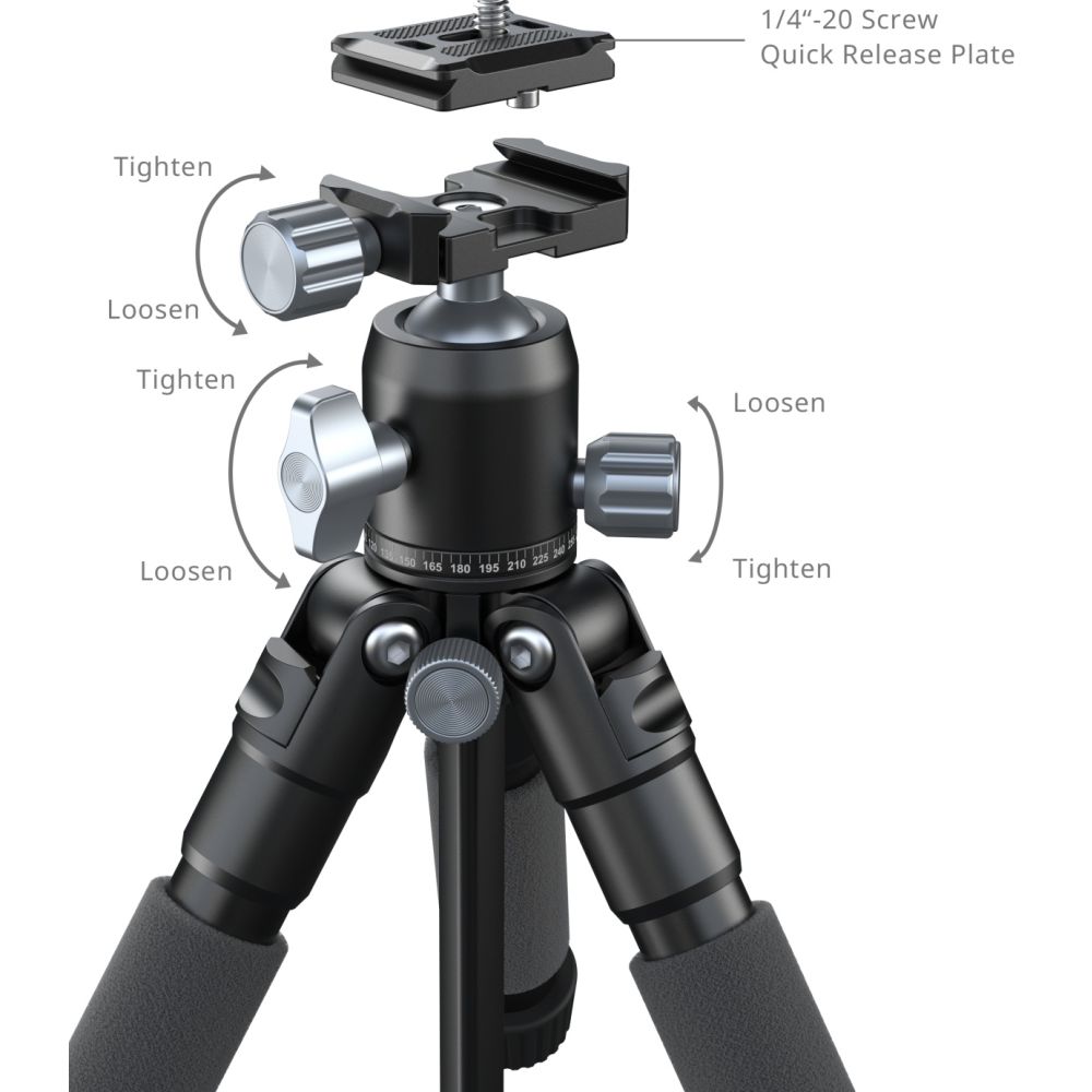 SmallRig 5470 VT-20Pro Portable Desktop Tripod