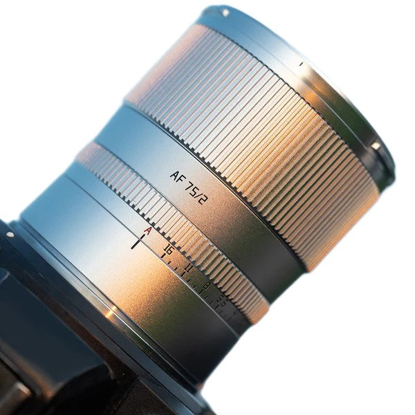 TTArtisan AF-FF 75mm f/2.0 Sony E-mount Silver