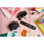 Canon EOS R50 + RF-s 18-45 + RF 75-300mm dubbelzoomkit