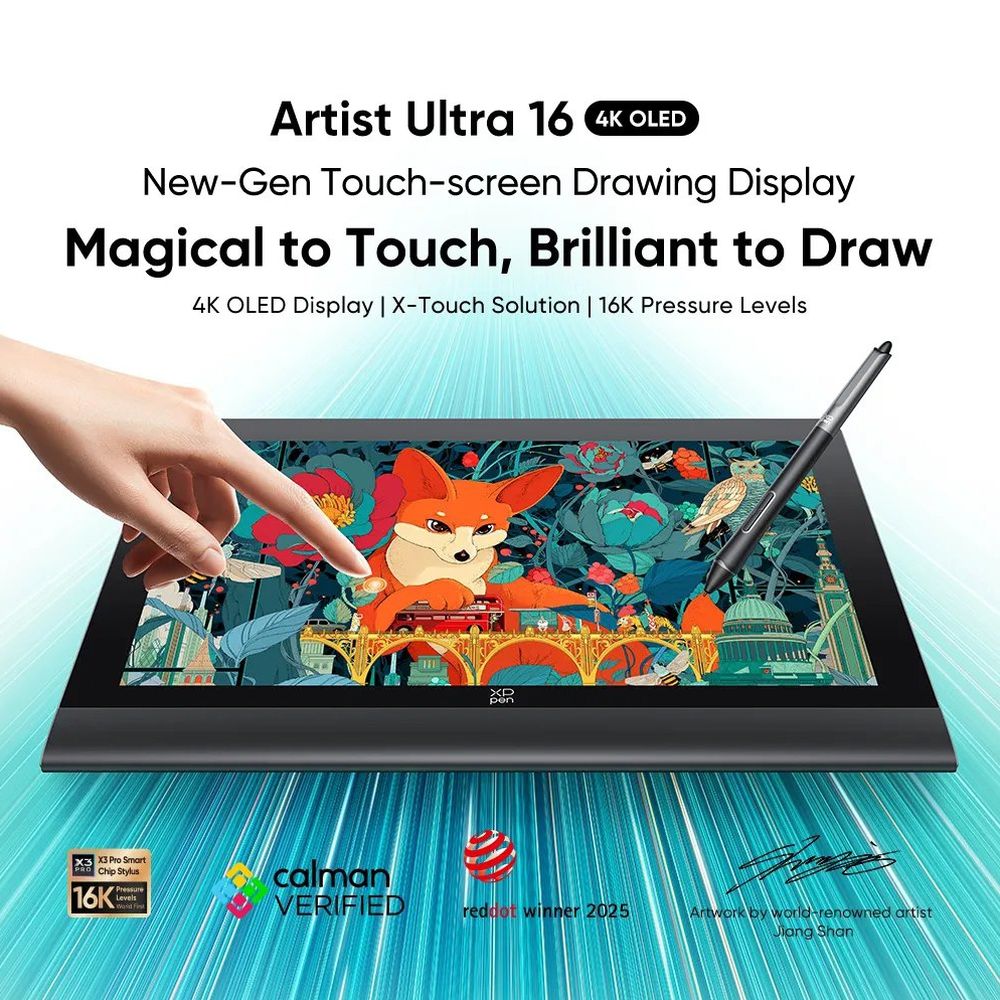 XP-Pen Artist Ultra 16 4K OLED
