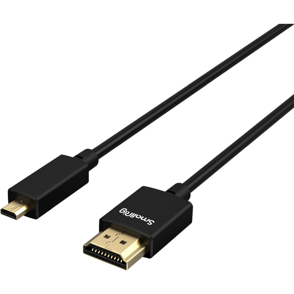 SmallRig 3043B Ultra-Slim 4K HDMI Data Cable (D to A), 55cm