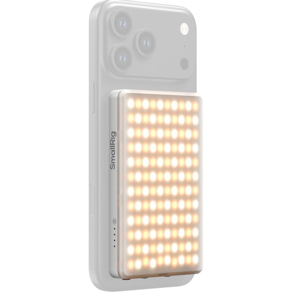 SmallRig 5640 M3 Attachable Mobile Phone LED Video Light, White