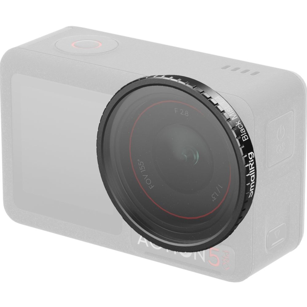 SmallRig 5836 Attachable 1/4 Effect Black Mist Filter for DJI Osmo Action 5 Pro / 4