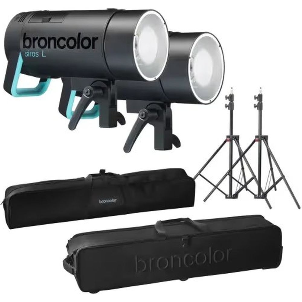 Broncolor Siros L Holiday Kit incl. 2 Siros 800 L WiFi / RFS 2