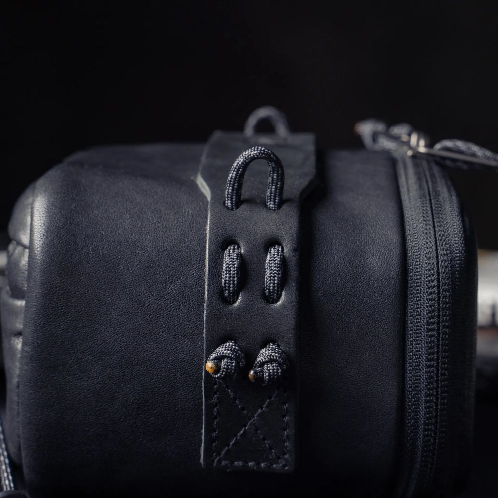 Wotancraft Portable Pouch size L, black leather