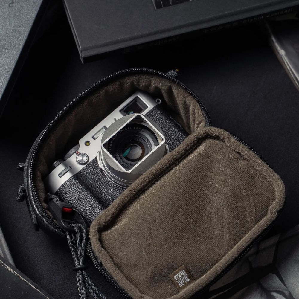 Wotancraft Portable Pouch size M, black leather