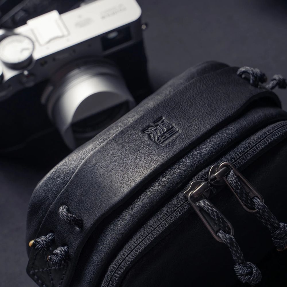 Wotancraft Portable Pouch size M, black leather