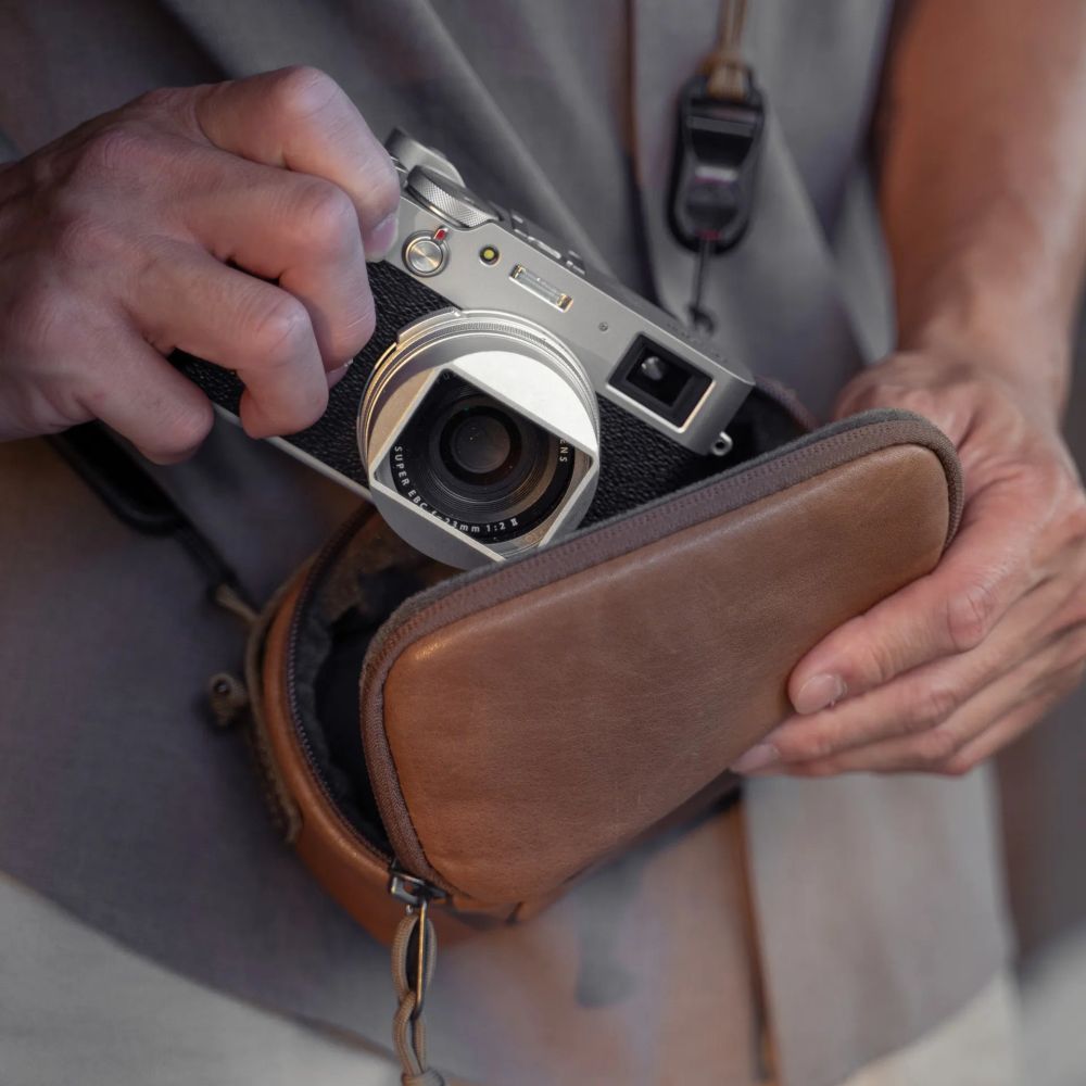 Wotancraft Portable Pouch size M, brown leather