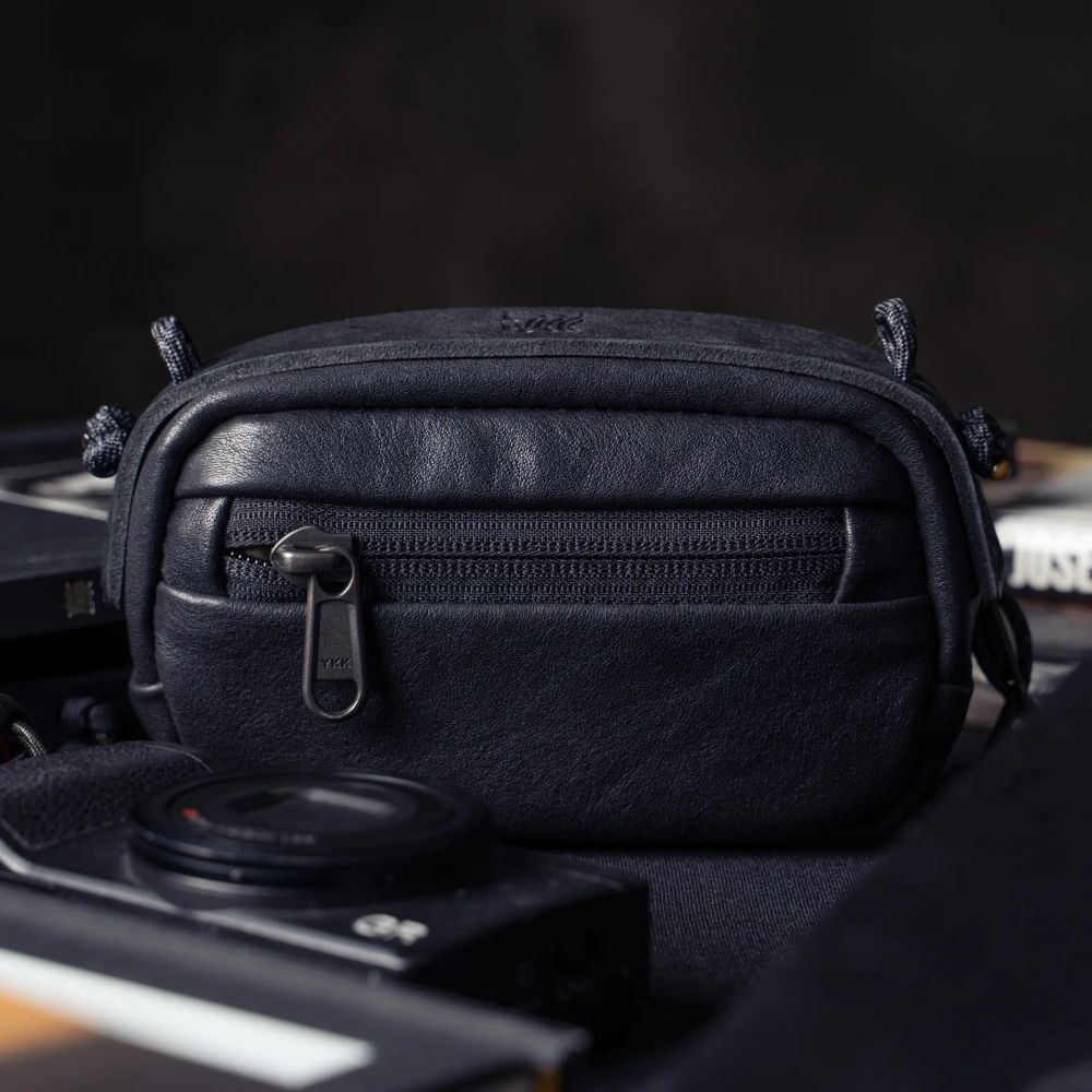 Wotancraft Portable Pouch size S, black leather