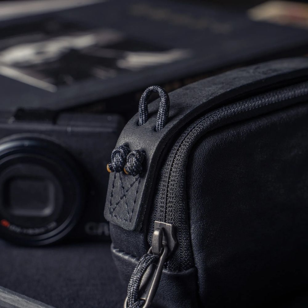Wotancraft Portable Pouch size S, black leather