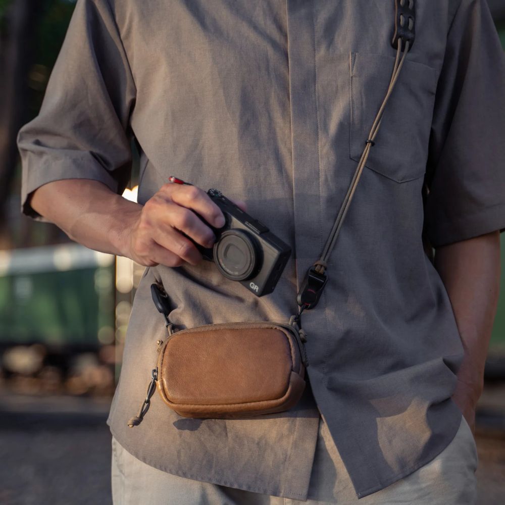 Wotancraft Portable Pouch size S, brown leather
