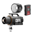Maxima Rapida + wide optic 70° + SWIT 98Wh 150W V-Mount Battery kit