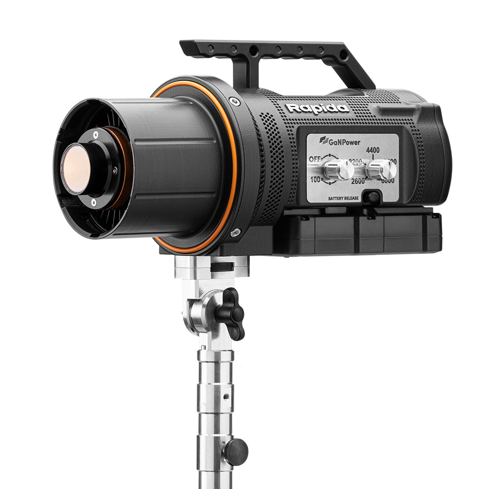 Maxima Rapida + wide optic 70° + SWIT 160Wh 200W V-Mount Battery triple kit