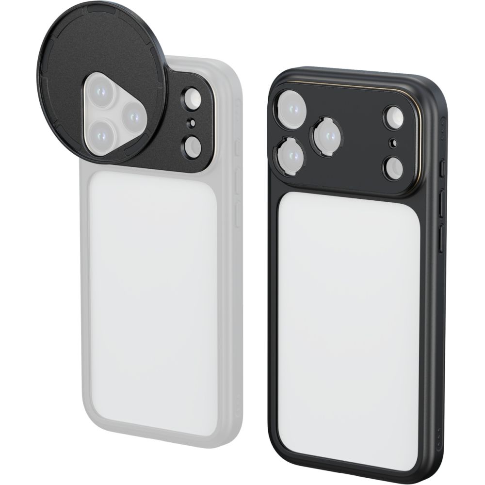 SmallRig 5790 FilMov Lightweight Photography Bumper Case for iPhone 17 Pro, Black