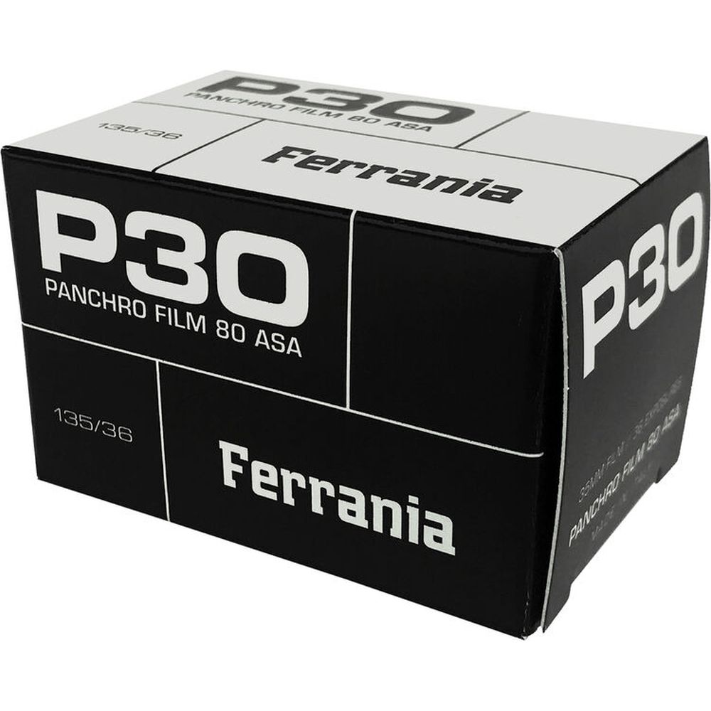 Ferrania P30 80 ISO black&white film - 135-36