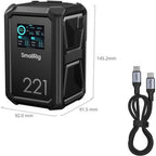 SmallRig 4985 X-Touch Smart Triple-Proof V-Mount Battery X221
