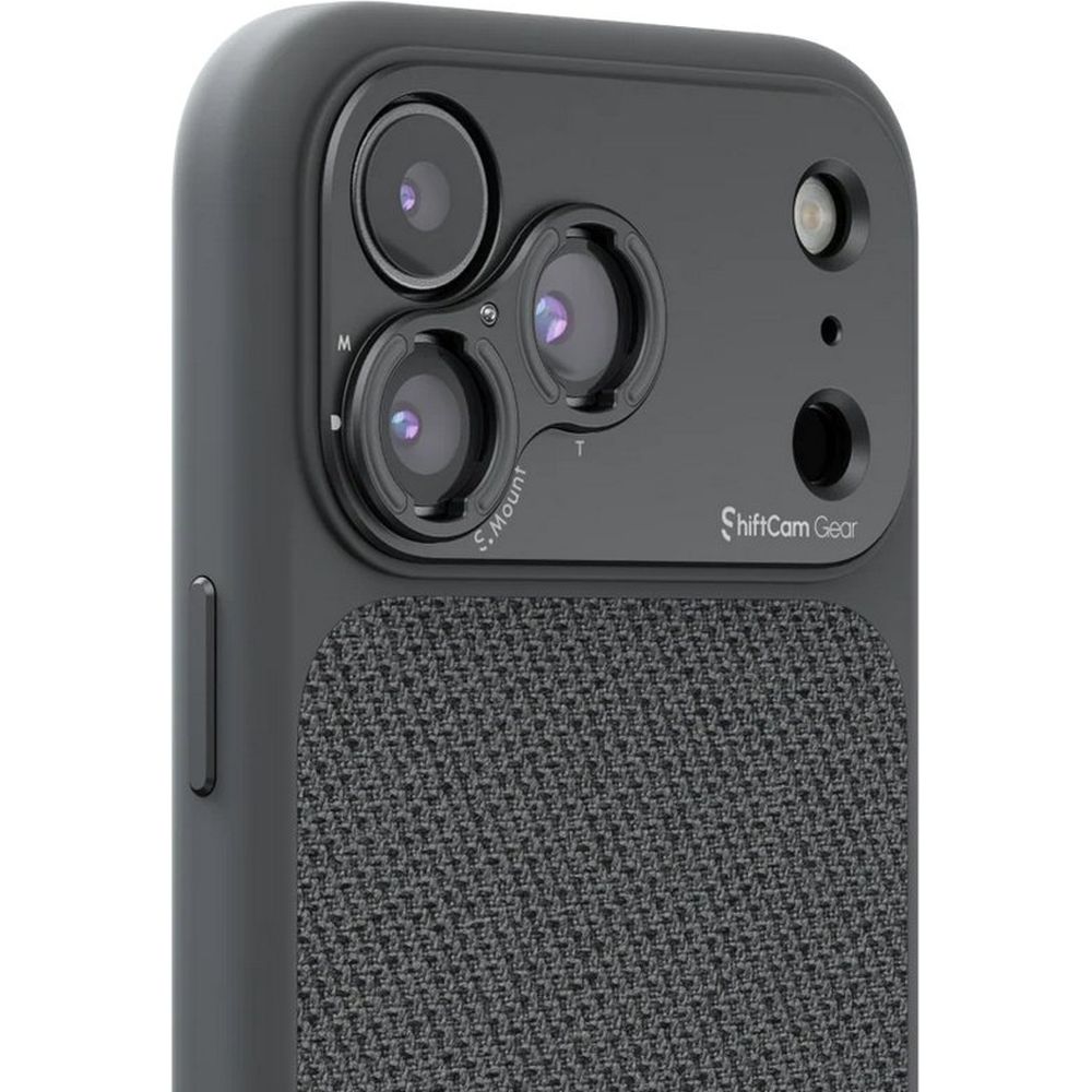 ShiftCam Camera Case S.Mount - iPhone 17 Pro Max (Dark Grey)