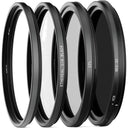 Urth 58mm Cinematic Filter Kit Plus+ (UV, CPL, ND32, Ethereal 1/4 Black Mist)
