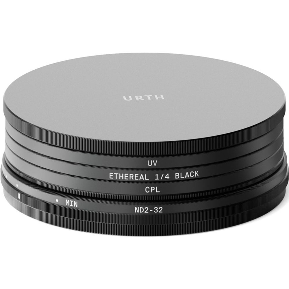 Urth 72mm Cinematic Filter Kit Plus+ (UV, CPL, ND32, Ethereal 1/4 Black Mist)