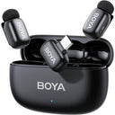 Boya Mini 2 (2 TX + 1 RX USB-C + 1 RX Lightning) black