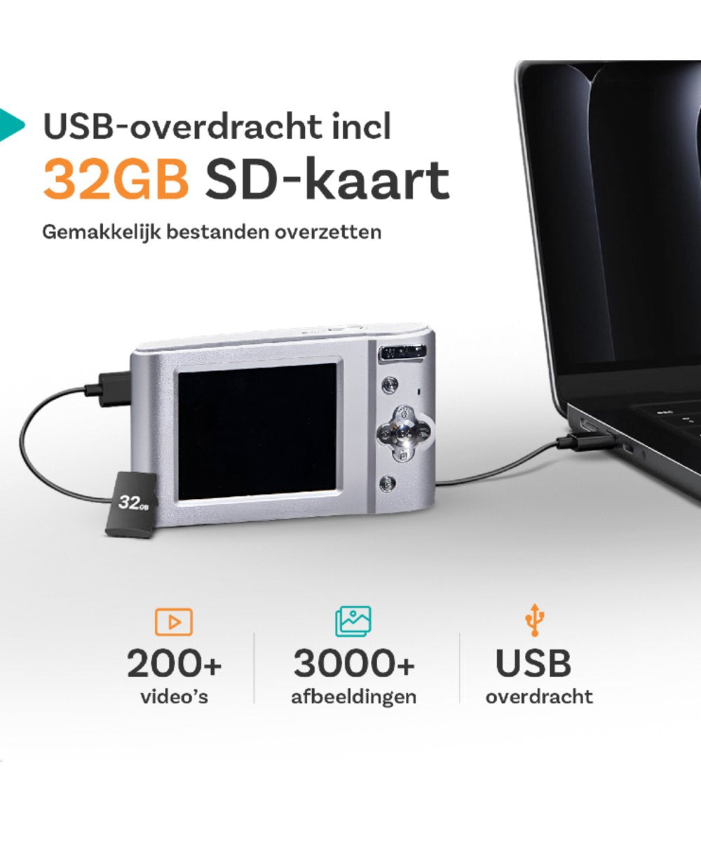 Pora&Co Digital Camera Silver