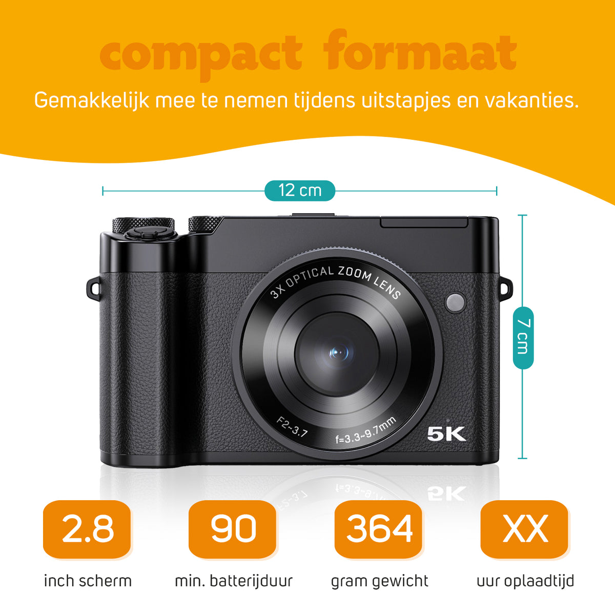 Pora&Co Digital Camera 5k